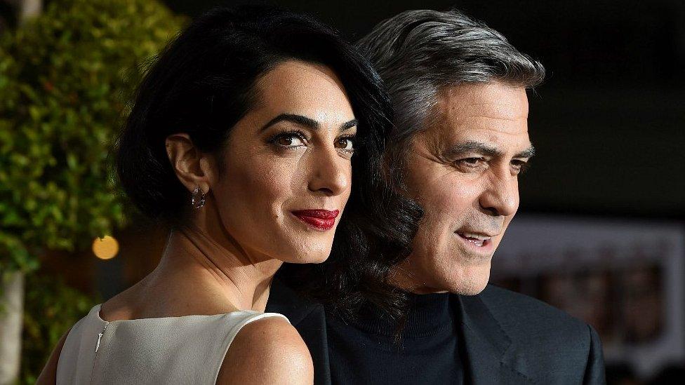 George Clooney wife news
