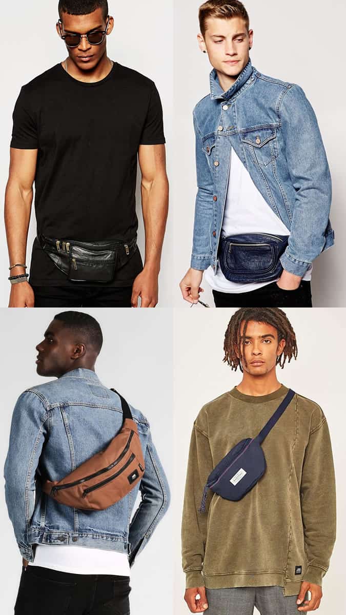 Weekend Outfit Ideas Using Men Crossbody Bags